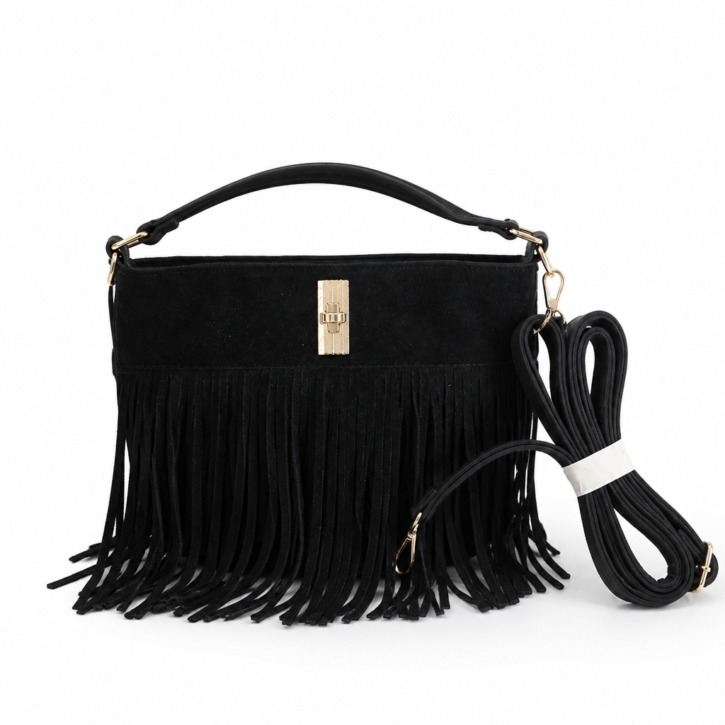 Elegant fringe bag