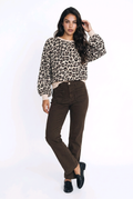 Sweater lepard