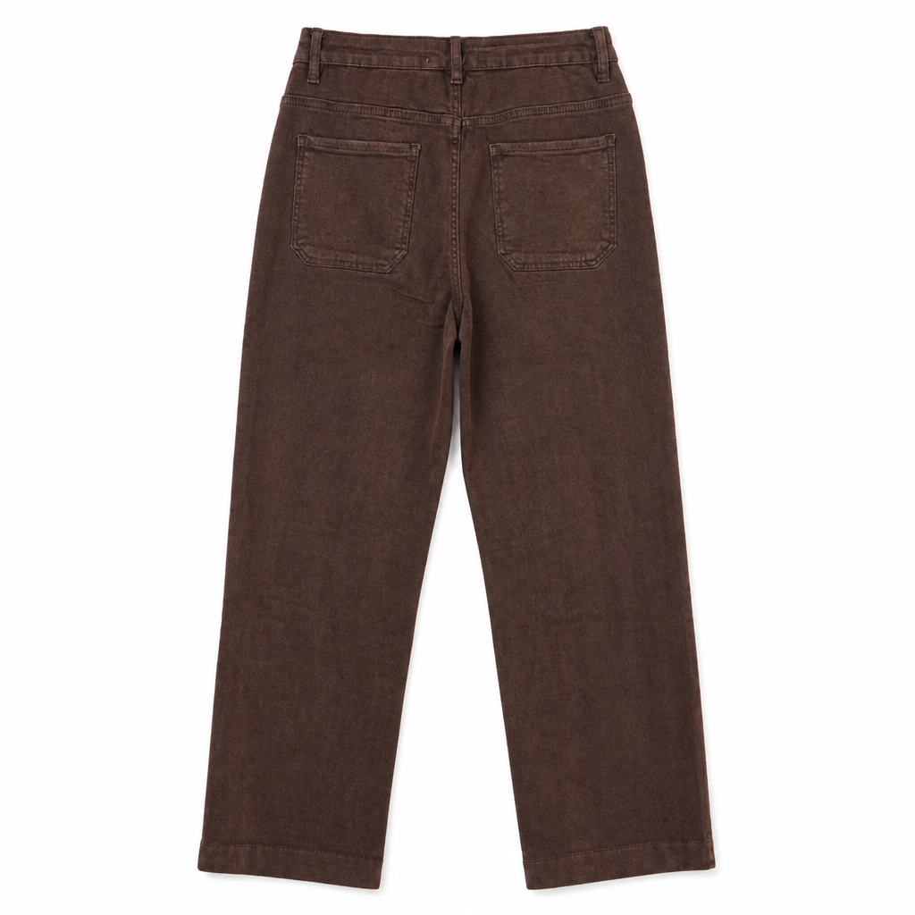 Colored jeans Rose brown