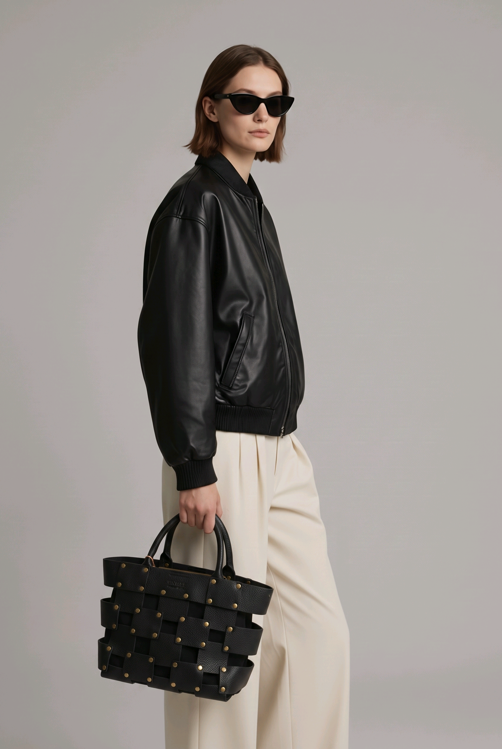 Bag vintage look L